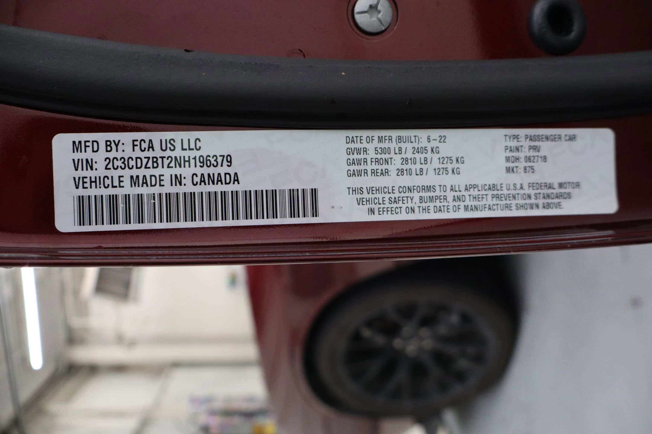 Used 2022 Dodge Challenger R/T w/ Performance Handling Group RWD image 32