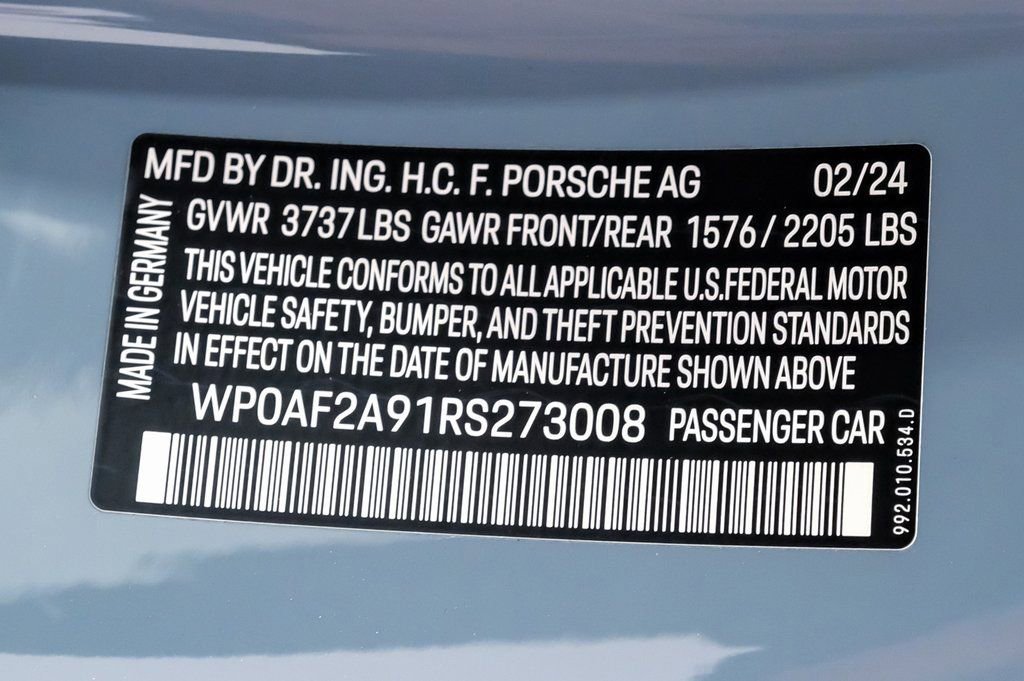 Used 2024 Porsche 911 GT3 RS image 47