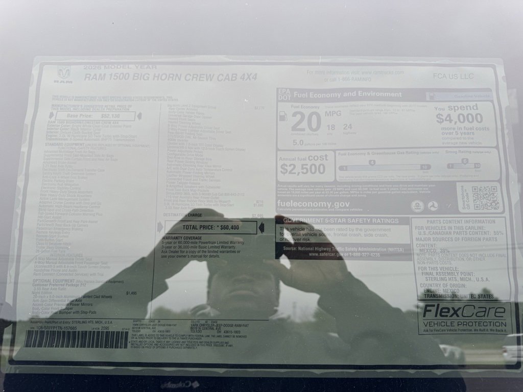 New 2026 RAM 1500 Big Horn image 28