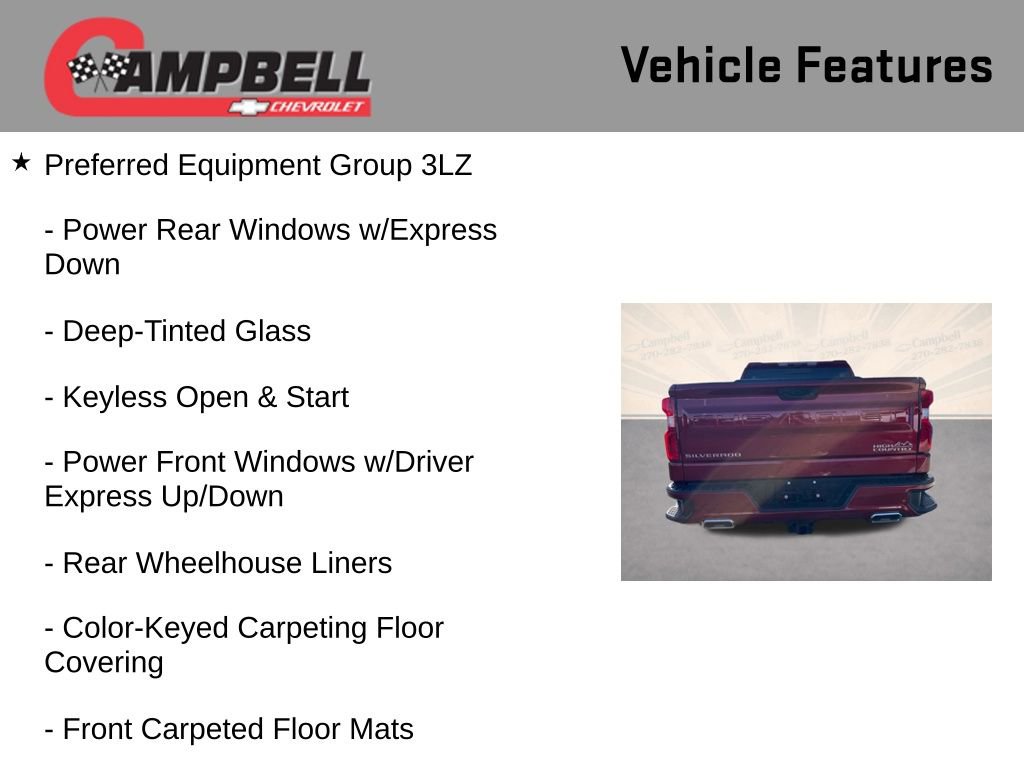 Used 2024 Chevrolet Silverado 1500 High Country w/ High Country Premium Package image 10