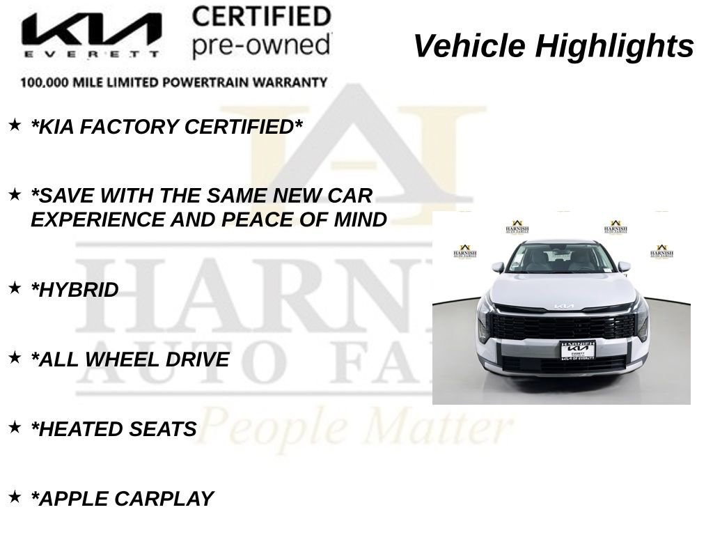 Certified 2026 Kia Sportage S AWD/4WD image 9