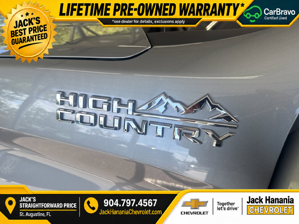 Certified 2025 Chevrolet Silverado 1500 High Country AWD/4WD image 9