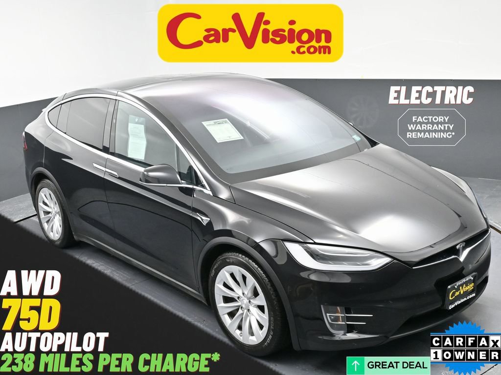 Used 2018 Tesla Model X 75D image 1