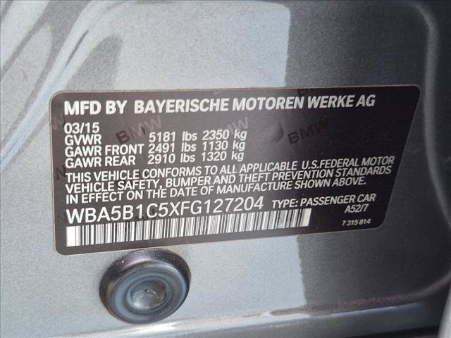 Used 2015 BMW 535i Sedan RWD image 23