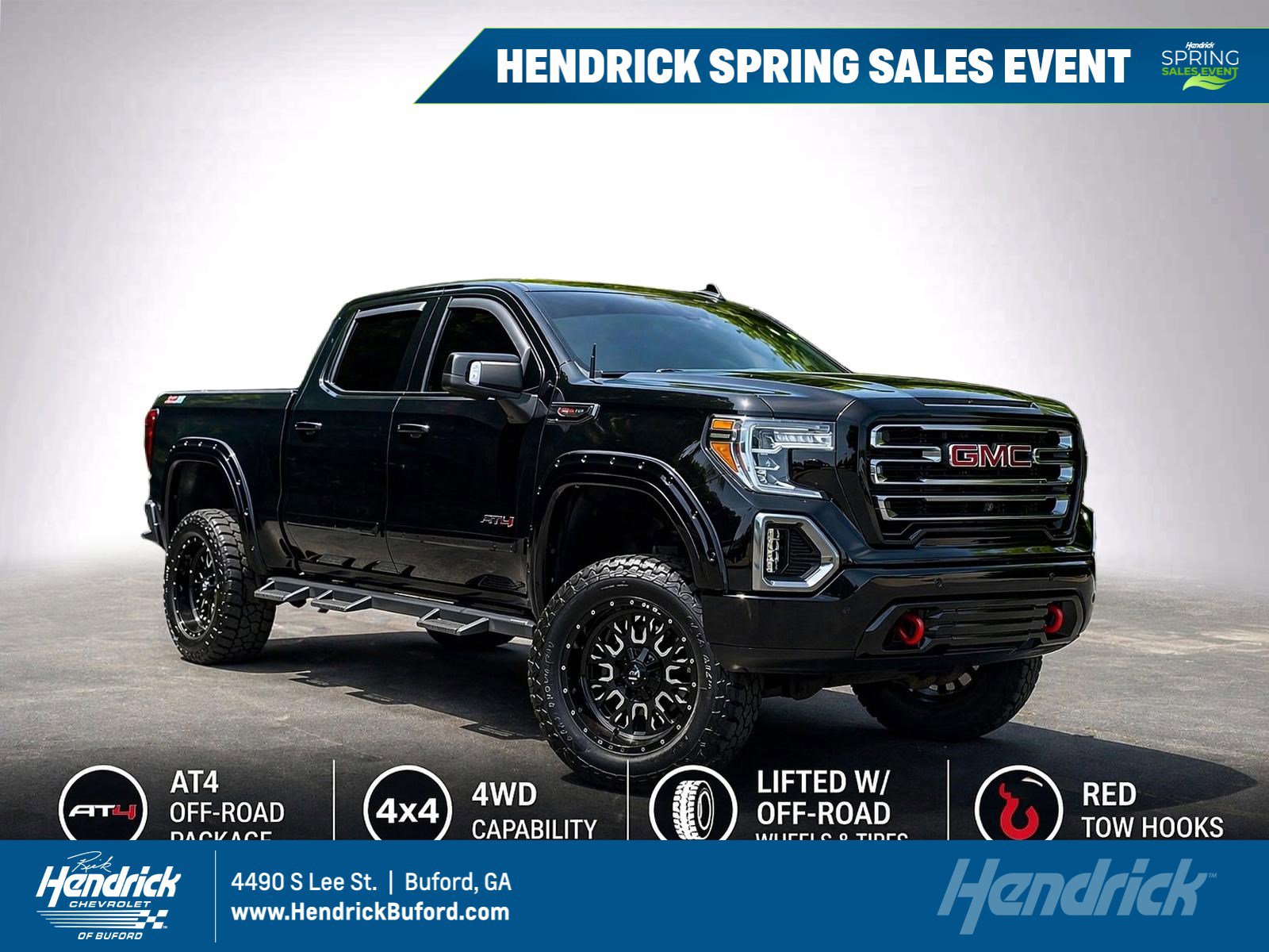 Used 2021 GMC Sierra 1500 AT4 w/ Technology Package image 1