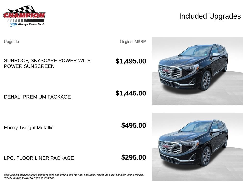 Used 2020 GMC Terrain Denali w/ Denali Premium Package AWD/4WD image 7