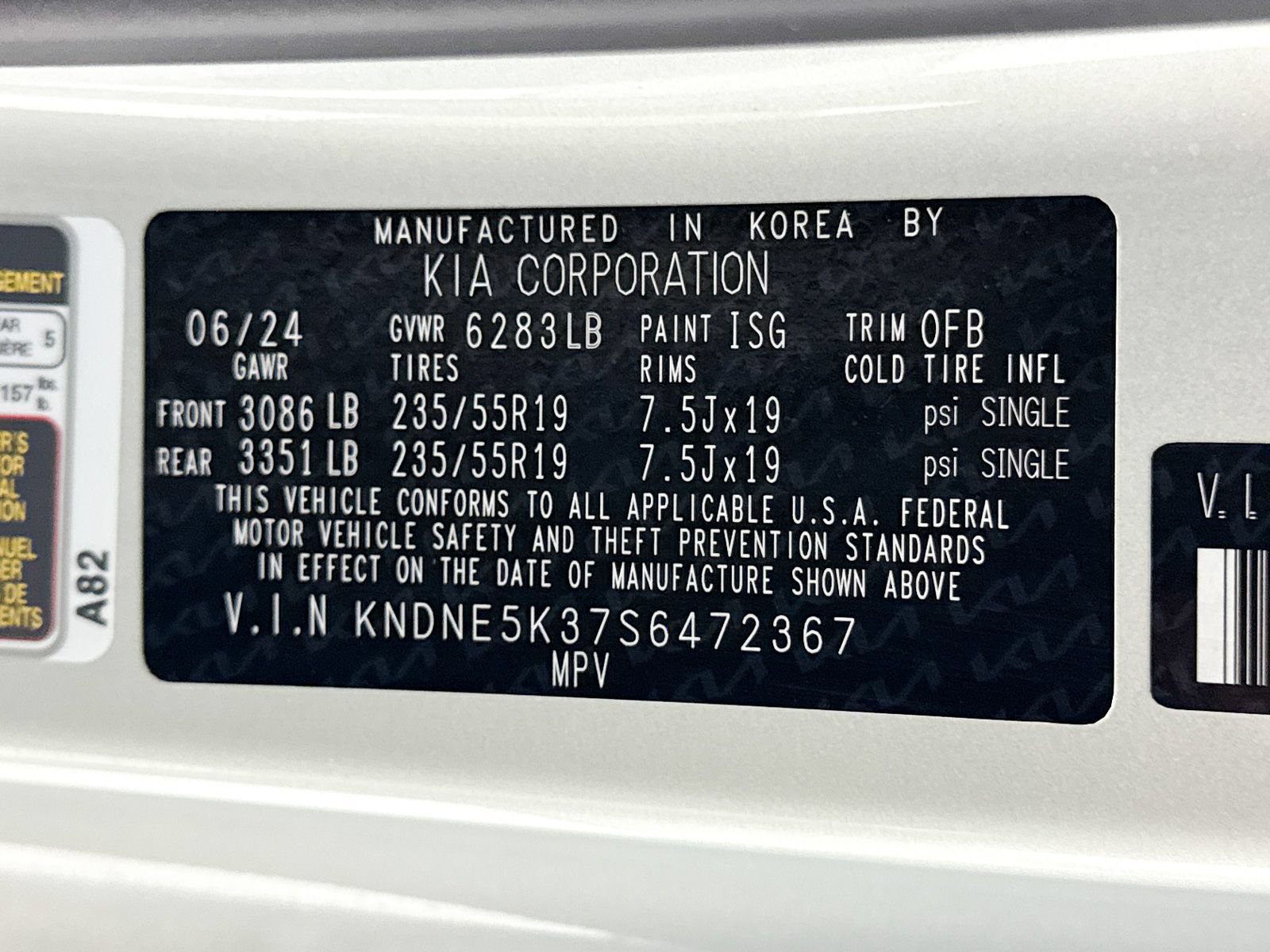 Certified 2025 Kia Carnival SX Prestige FWD image 45