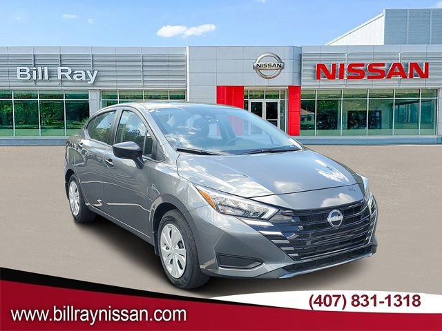 Certified 2025 Nissan Versa S w/ Trunk Package FWD image 1