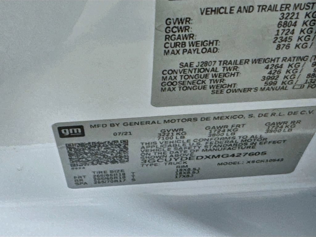 Used 2021 Chevrolet Silverado 1500 LT AWD/4WD image 41