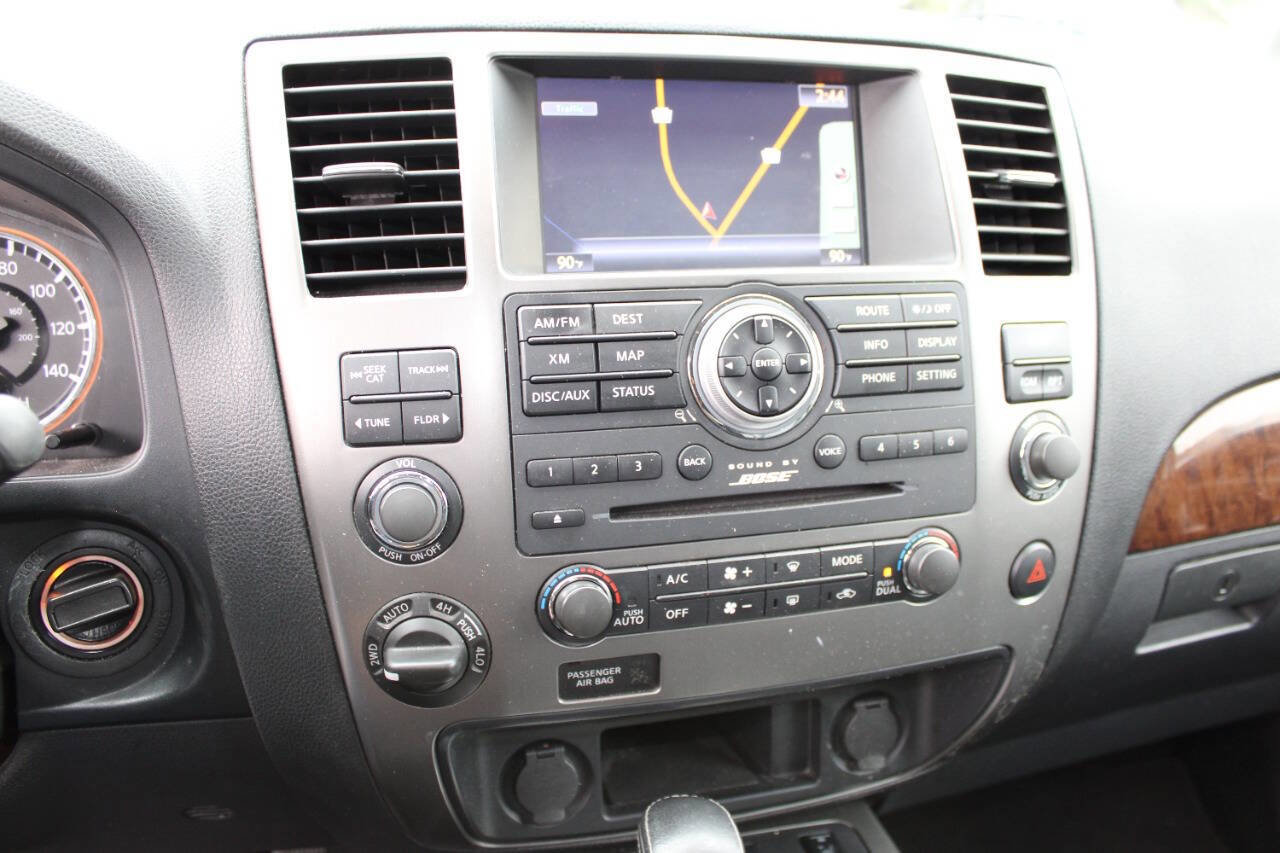 Used 2015 Nissan Armada Platinum w/ 2nd Row Captain Seat Package image 15