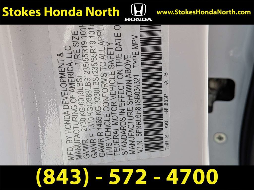 Certified 2025 Honda Odyssey Touring image 7