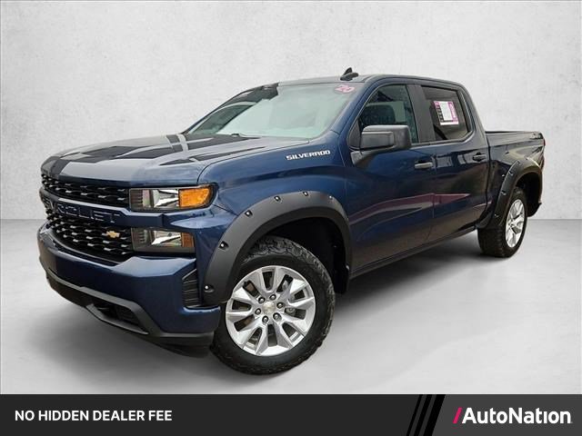 Used 2020 Chevrolet Silverado 1500 Custom w/ Custom Value Package AWD/4WD image 1