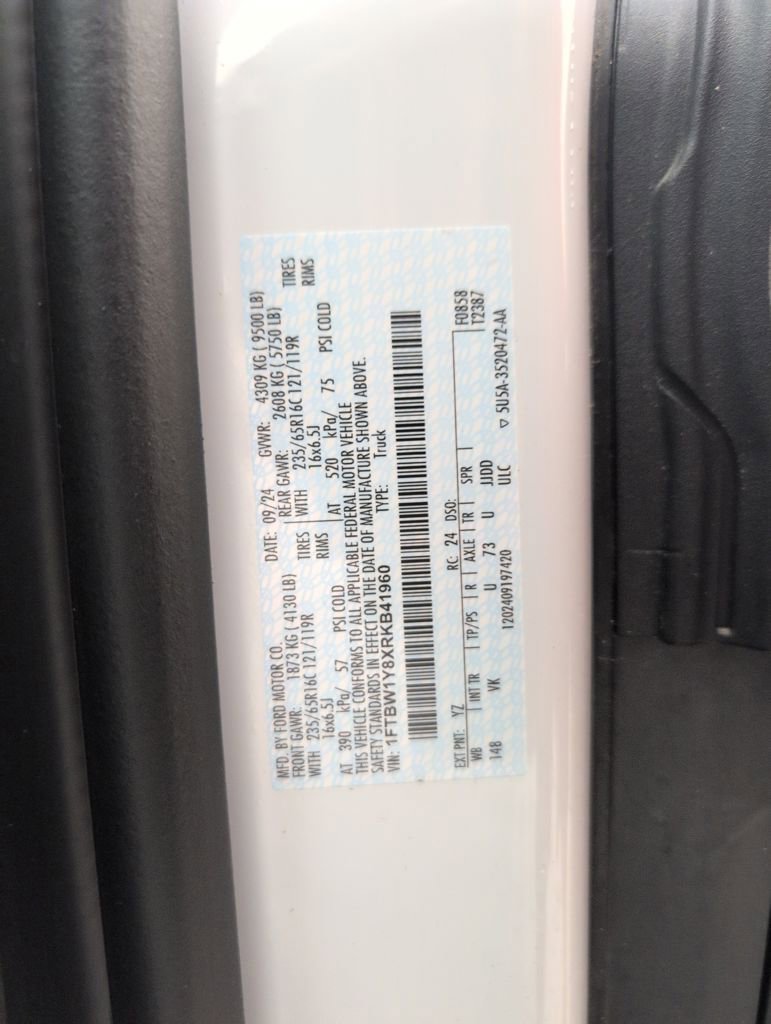 Used 2024 Ford Transit 350 Low Roof w/ Load Area Protection Package RWD image 26
