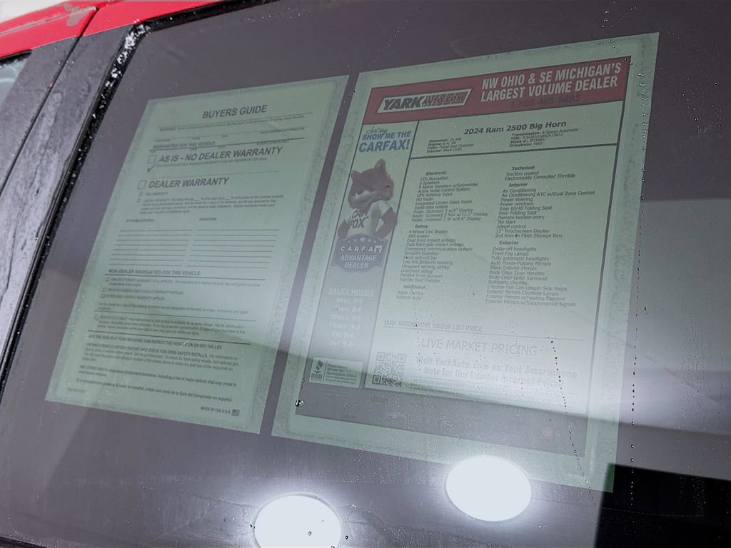 Certified 2024 RAM 2500 Big Horn w/ Sport Appearance Package image 16