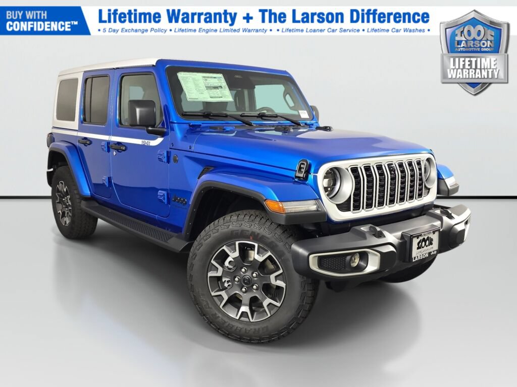 New 2026 Jeep Wrangler Unlimited Sahara w/ Whitecap Package