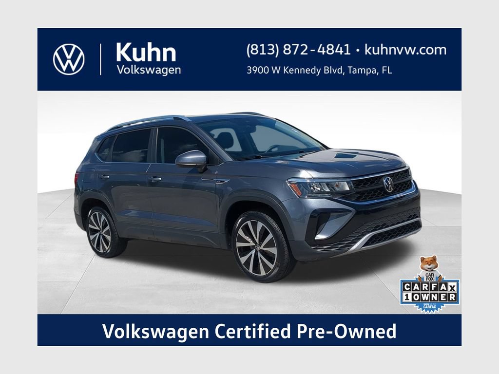 Certified 2023 Volkswagen Taos SE w/ Panoramic Sunroof Package