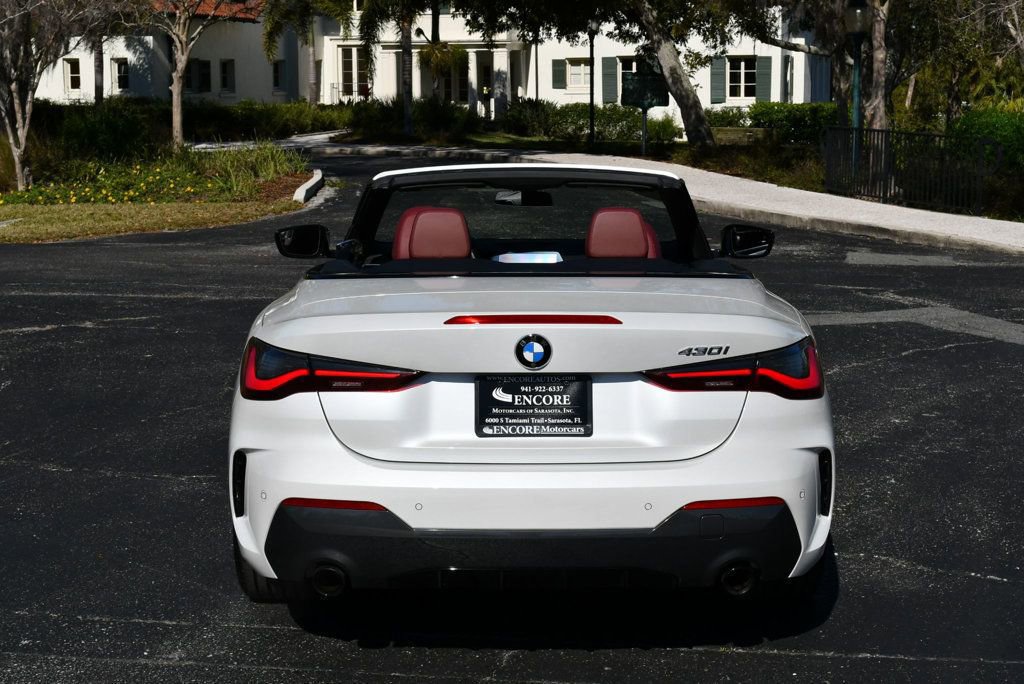 Used 2022 BMW 430i Convertible w/ M Sport Package image 39