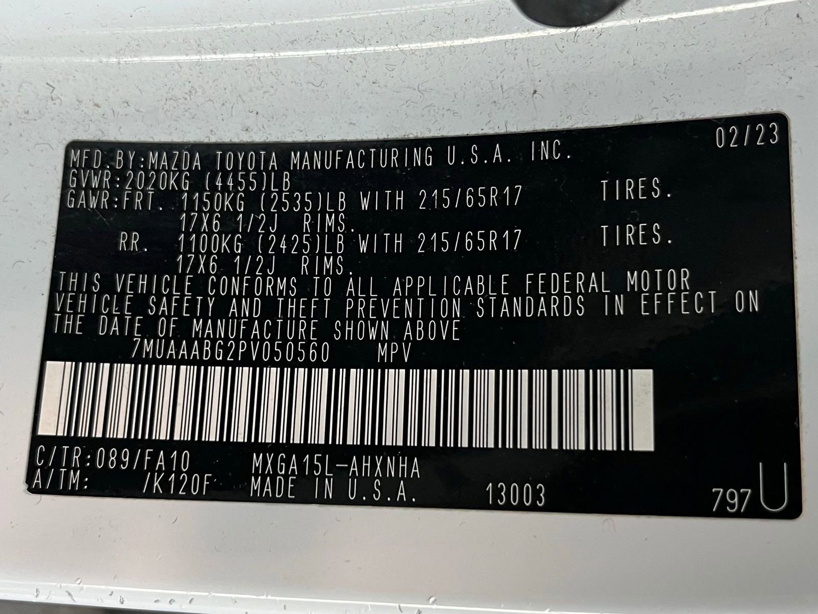 Used 2023 Toyota Corolla Cross L AWD/4WD image 14