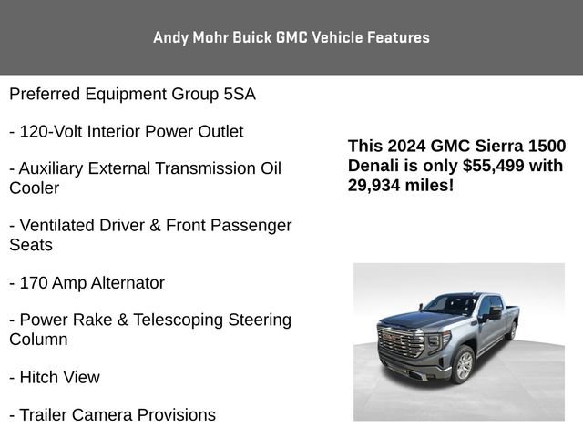 Used 2024 GMC Sierra 1500 Denali w/ Technology Package image 18