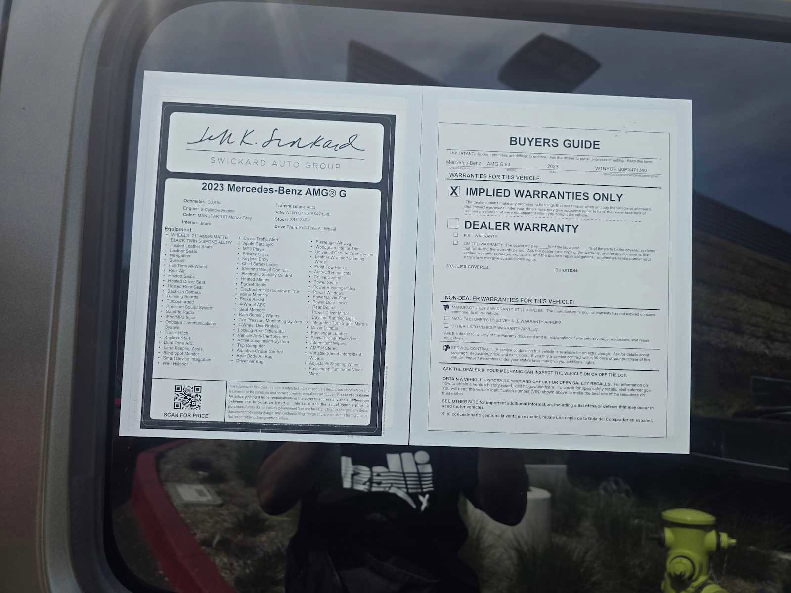 Certified 2023 Mercedes-Benz G 63 AMG 4MATIC image 18