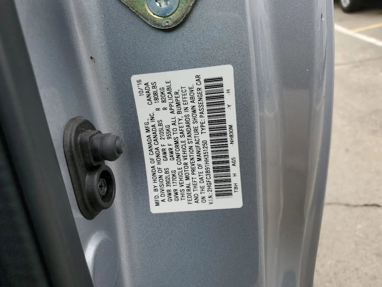 Used 2017 Honda Civic Touring image 19