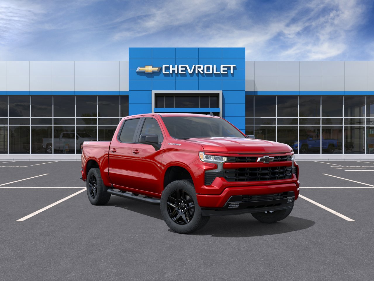 New 2026 Chevrolet Silverado 1500 RST w/ RST Select Package AWD/4WD image 1