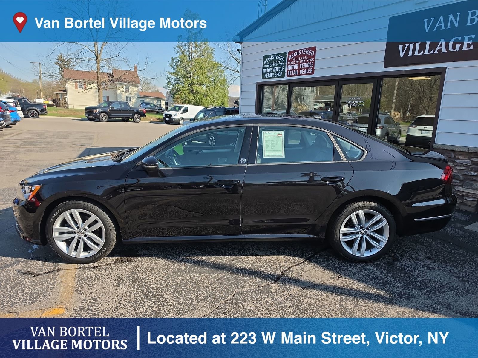 Used 2019 Volkswagen Passat 2.0T Wolfsburg w/ Wheels & Sunroof Package FWD image 8