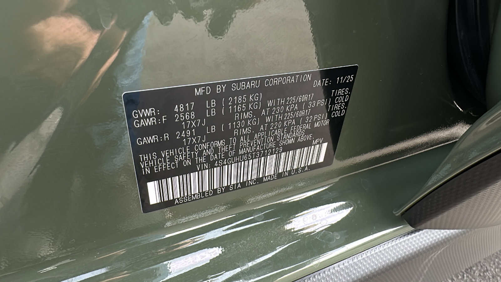 New 2026 Subaru Crosstrek 2.5i Wilderness w/ Crosstrek Mirror Package image 30