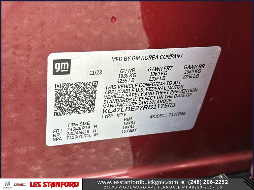 Certified 2024 Buick Envista Sport Touring w/ Convenience I Package FWD image 19