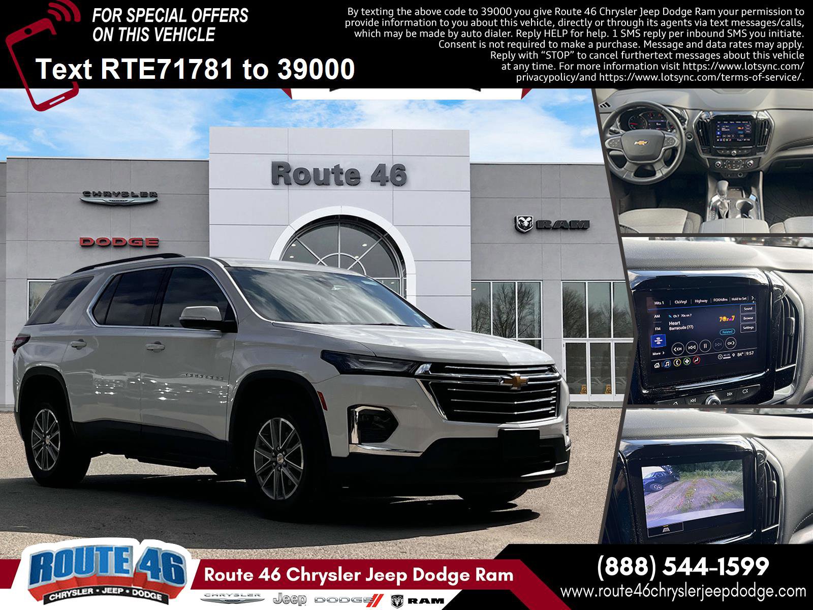 Used 2023 Chevrolet Traverse LT w/ LPO, Floor Liner Package