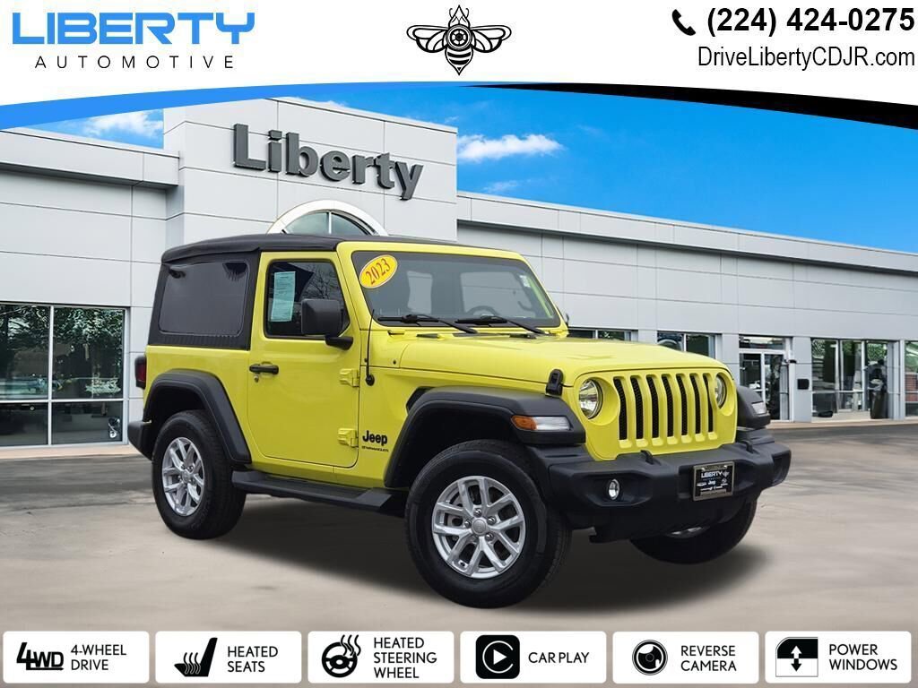 Certified 2023 Jeep Wrangler Sport S image 1