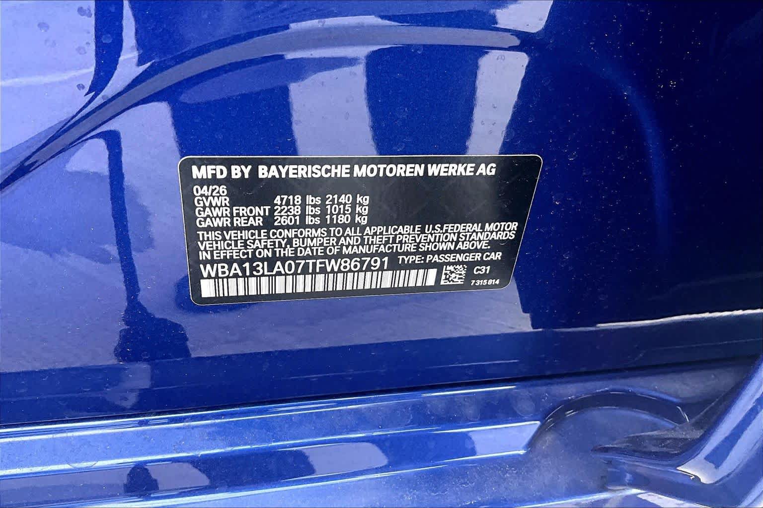 Used 2026 BMW 330i Sedan w/ M Sport Package RWD image 32