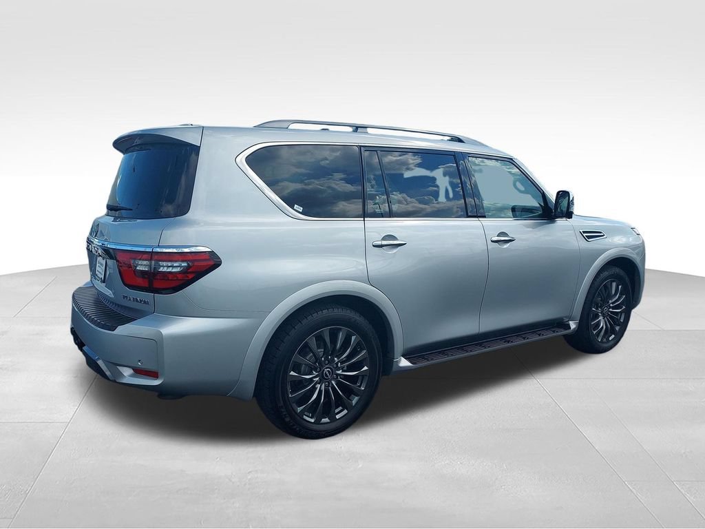 Used 2023 Nissan Armada Platinum w/ Captain's Chairs Package RWD image 5