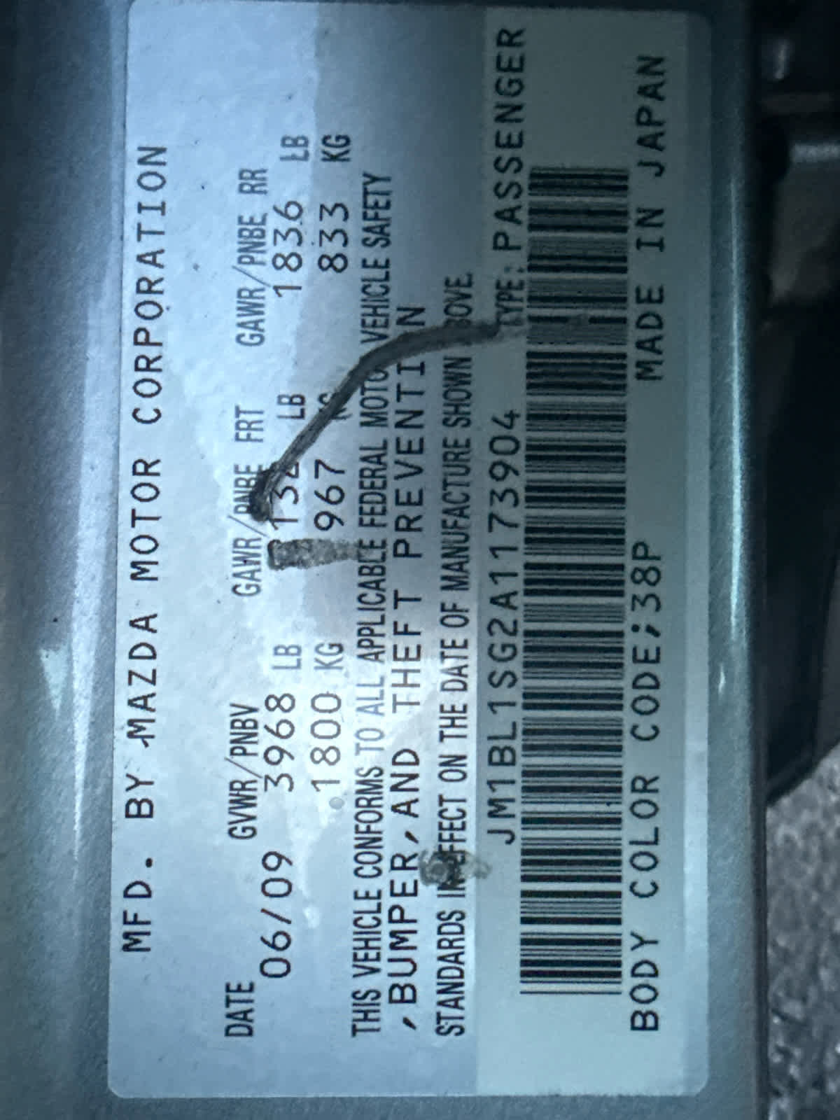 Used 2010 MAZDA MAZDA3 i Touring image 16