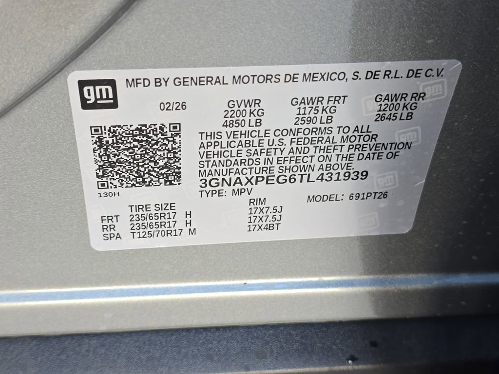 New 2026 Chevrolet Equinox LT image 36