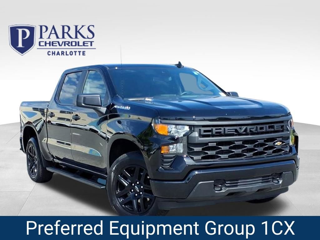 Certified 2025 Chevrolet Silverado 1500 Custom image 1