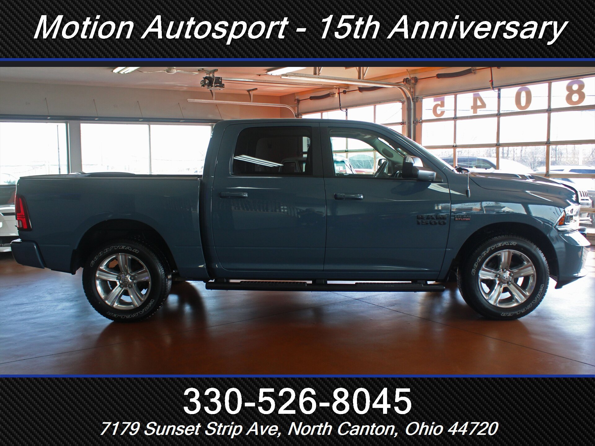 Used 2015 RAM 1500 Sport w/ Ceramic Blue Sport Package AWD/4WD image 12
