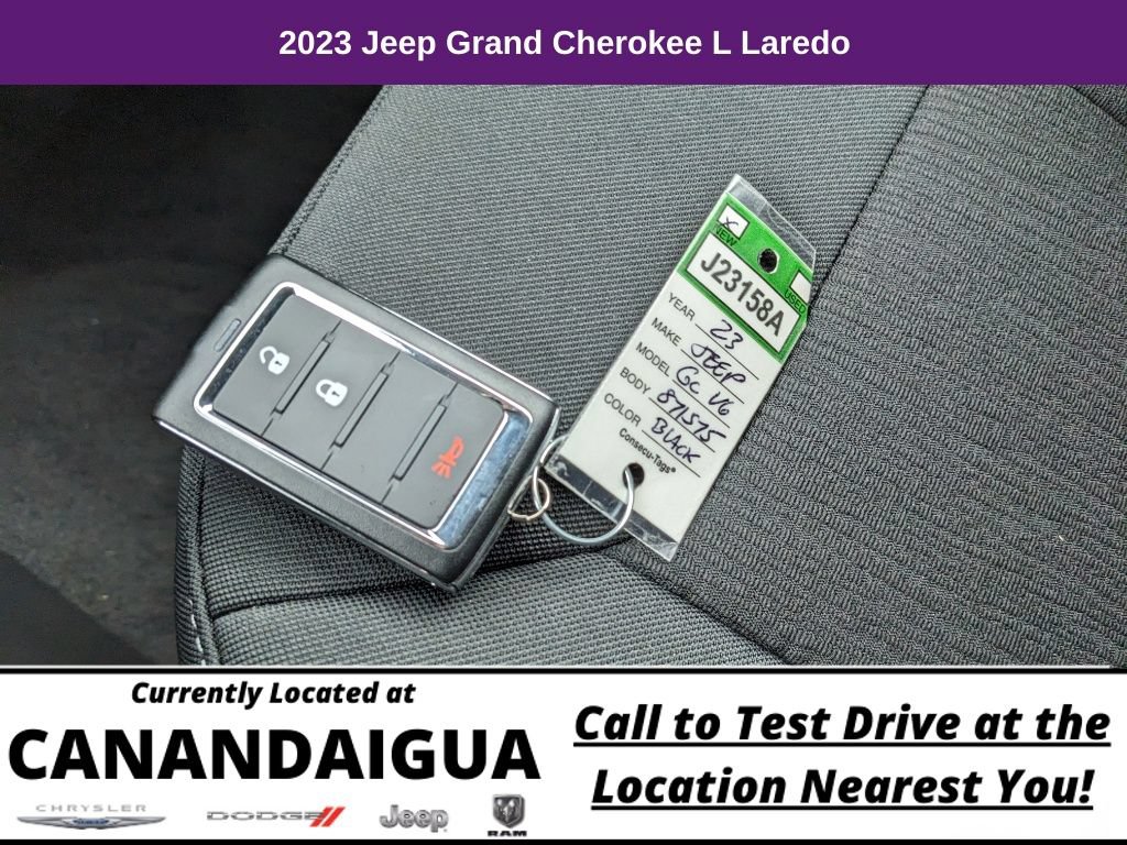 New 2023 Jeep Grand Cherokee L Laredo AWD/4WD image 35