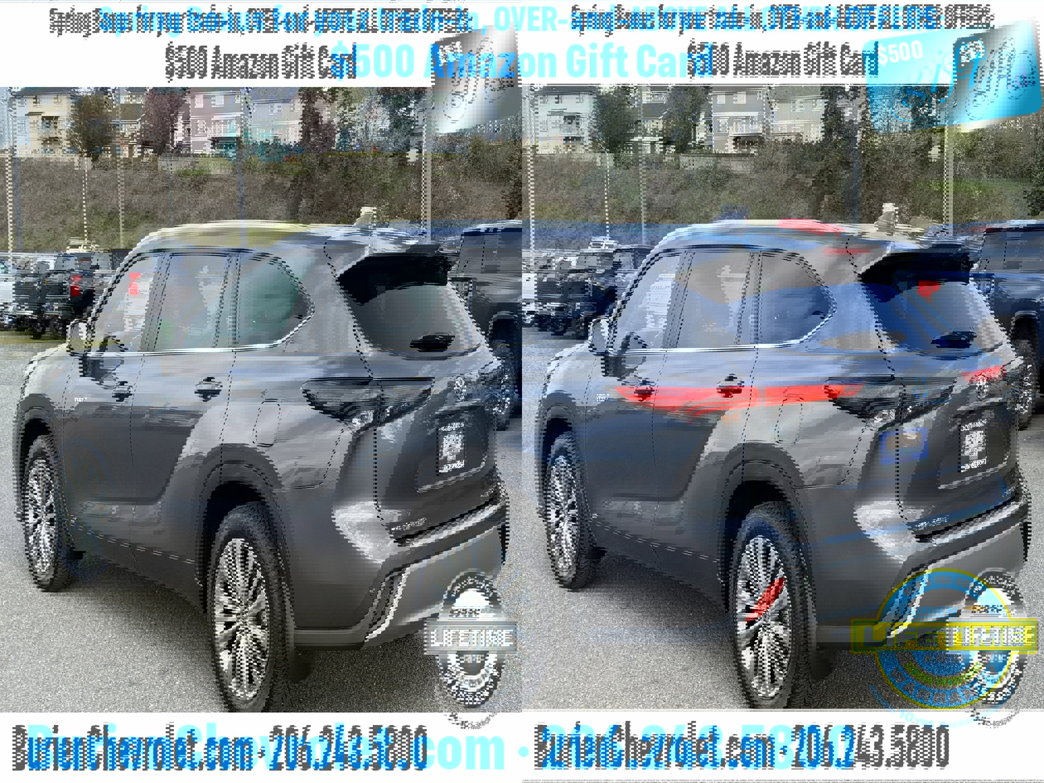 Used 2021 Toyota Highlander Platinum image 3