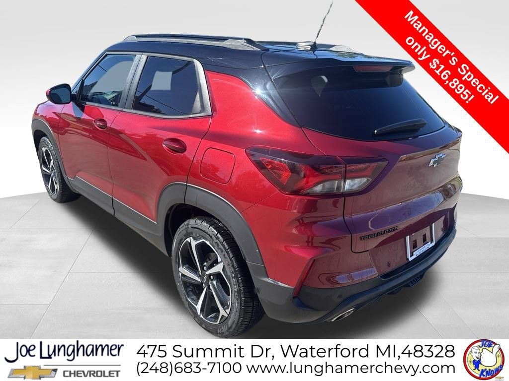 Certified 2021 Chevrolet TrailBlazer RS w/ Sun and Liftgate Package FWD image 6