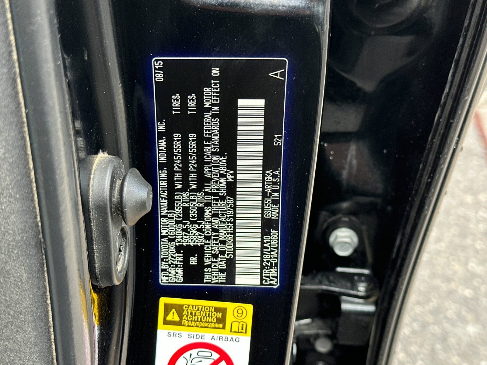 Used 2015 Toyota Highlander Limited Platinum AWD/4WD image 37