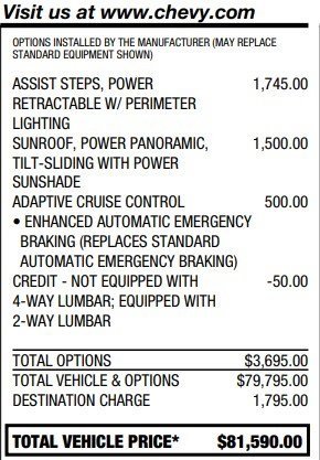 Certified 2023 Chevrolet Tahoe High Country image 3