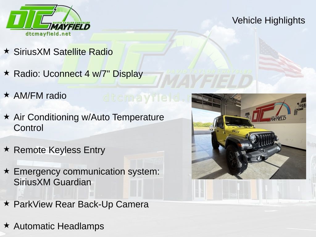 Used 2023 Jeep Wrangler Willys image 6