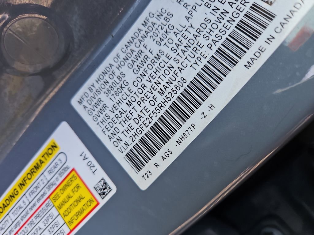 Certified 2024 Honda Civic Sport image 14