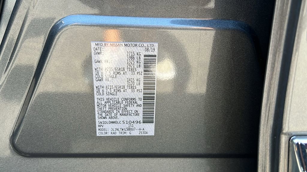 Used 2020 INFINITI QX60 Luxe w/ Essential Package image 42