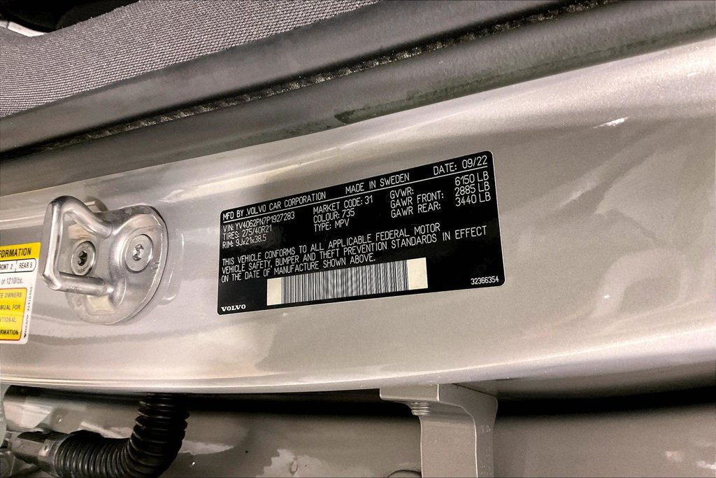 Certified 2023 Volvo XC90 B6 Plus w/ Protection Package Premier AWD/4WD image 20