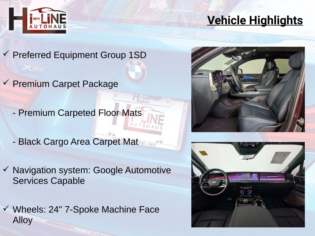 Used 2025 Cadillac Escalade IQ Luxury 2 w/ LPO, Premium Carpet Package image 12