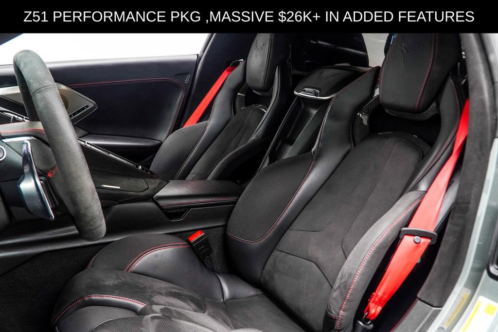 Used 2022 Chevrolet Corvette Stingray Premium Cpe w/ Z51 Performance Package RWD image 45