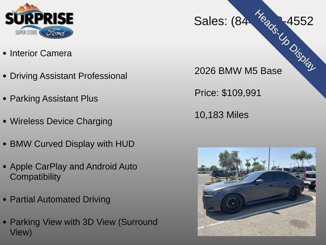 Used 2026 BMW M5 w/ Carbon Package AWD/4WD image 23