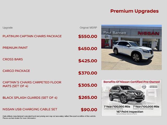 Certified 2025 Nissan Pathfinder Platinum FWD image 9